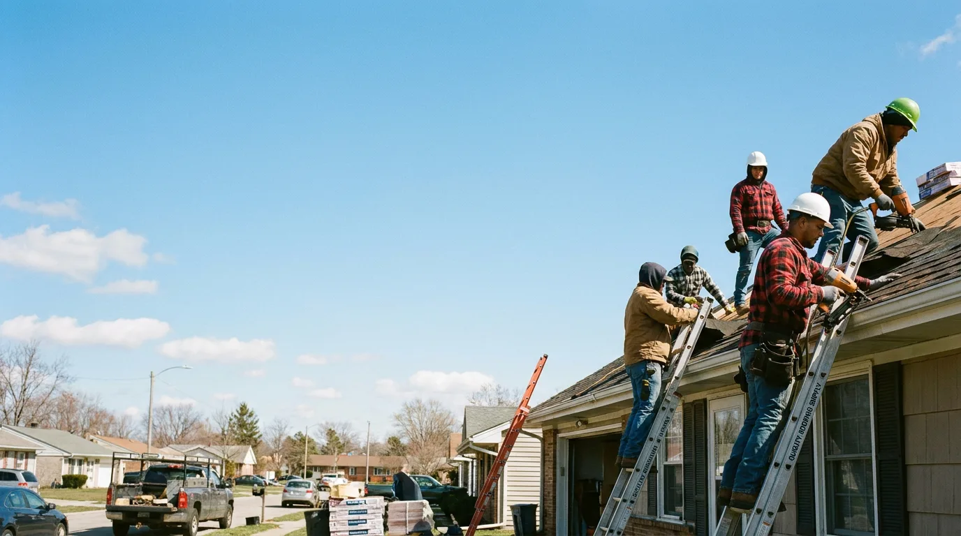 Roofing in Grantsburg, IL near me